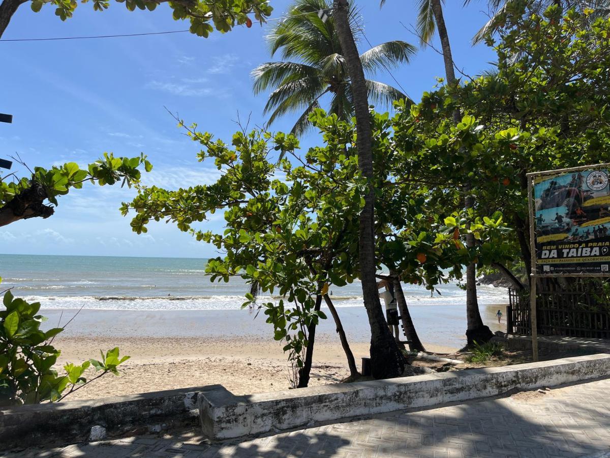 Flat Praia Da Taiba - Com Vista Mar Eksteriør bilde