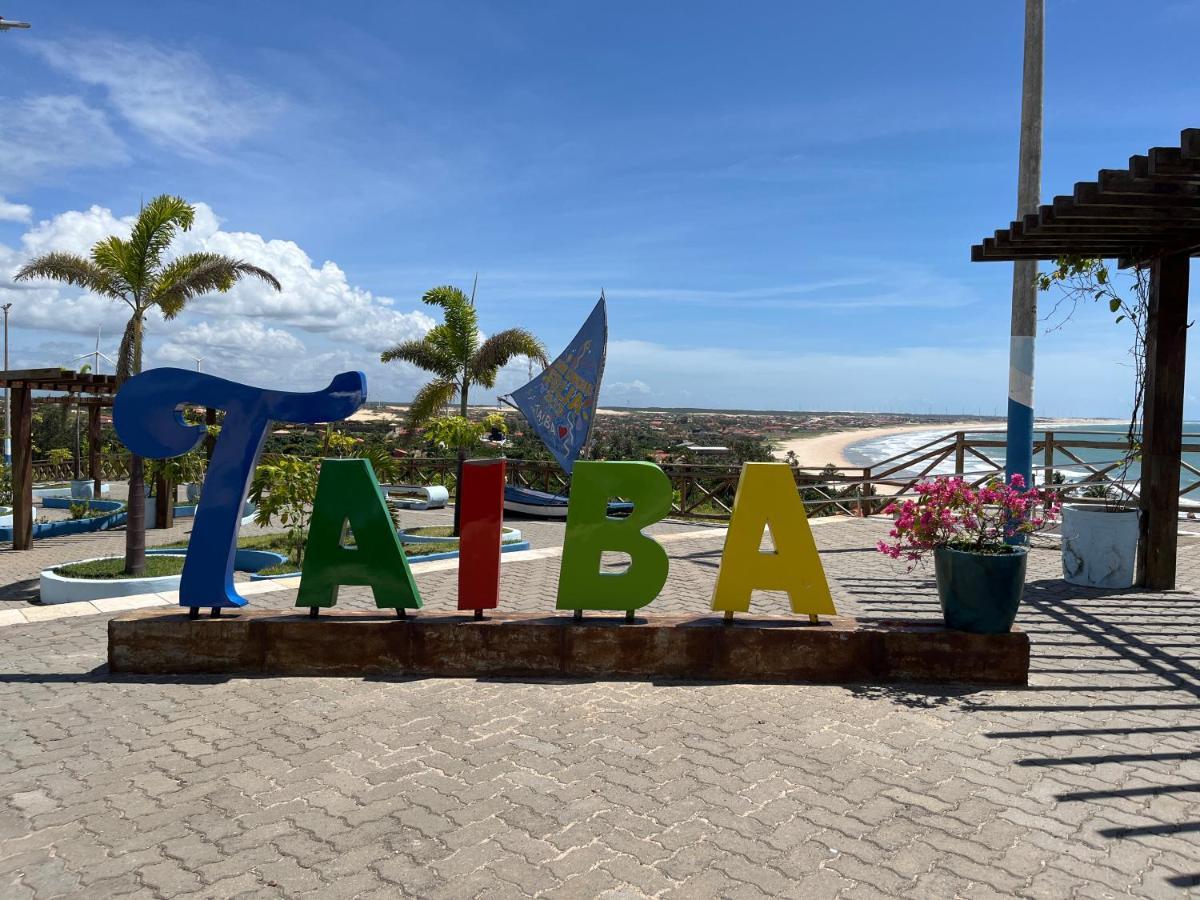 Flat Praia Da Taiba - Com Vista Mar Eksteriør bilde